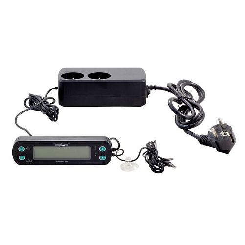 Терморегулятор Repti-Zoo электронный с таймером, 150х75х48 мм