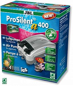 Компрессор для аквариума JBL ProSilent a400, сверхтихий 2-х канальный, 400 л/ч