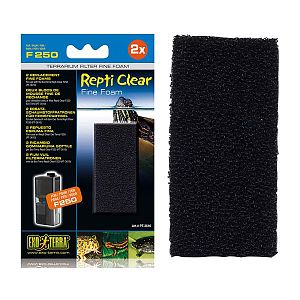 Губка мелкопористая Exo Terra Repti Clear F 250 для фильтров, 2 шт.