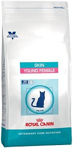 Диета Royal Canin VetCN SKIN YOUNG FEMALE для стерилизованных кошек с повышенной чувствительностью кожи