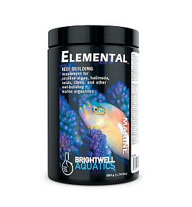 Добавка Brightwell Aquatics Elemental-Dry Reef Building Complex для рифовых аквариумов, 0,8 кг