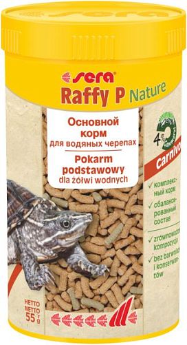 Корм Sera RAFFY P для рептилий, 250 мл