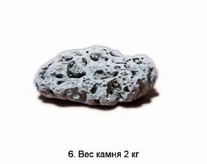 КАМЕНЬ ИЗВЕСТНЯК МОРСКОЙ, ОТ 1 ДО 10 КГ, ЦЕНА ЗА 1 КГ