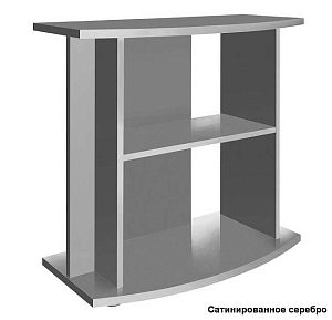 Подставка без дверок Biodesign ПАНОРАМА 120 чёрная шагрень, влагостойкая плита ЛДСП 16 мм, 81х38×74 см