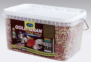 Корм Biodesign ГОЛД-ГРАН для золотых рыб, плавающие палочки 5,8 л