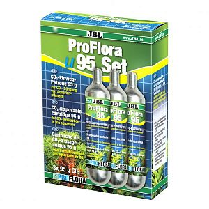 JBL ProFlora 3 х u95 комплект из сменных CO2 баллонов 95 г, 3 шт.