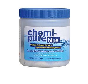 Адсорбент Boyd Enterprises Chemi Pure Blue 5,5oz для аквариумов, 156 г на 142 л