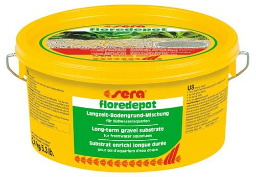 Грунт питательный Sera FLOREDEPOT для растений, 2,4 кг