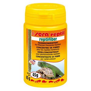 Растительная подкормка Sera Reptifiber для рептилий, 100 мл  (45 г)
