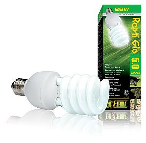 Hagen лампа REPTI-GLO Compact, 26 Вт, «5,0″, среднее излучение