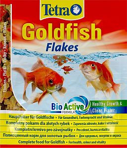 Tetra GoldFish основной корм для золотых рыбок, хлопья 12&nbsp;г
