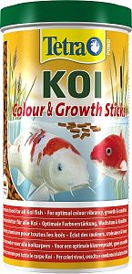 TetraPond KOI Color&Grouth Sticks энергетический корм для карпов кои, палочки 1 л