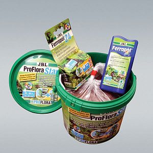JBL ProfloraStart Set 200 3-х компонентный стартовый комплект для живых аквариумных растений, 6 кг