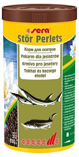 Sera STOR PERLETS основной корм для мелких осетров, гранулы 1 л Sera STOR PERLETS основной корм для мелких осетров, гранулы 1 л