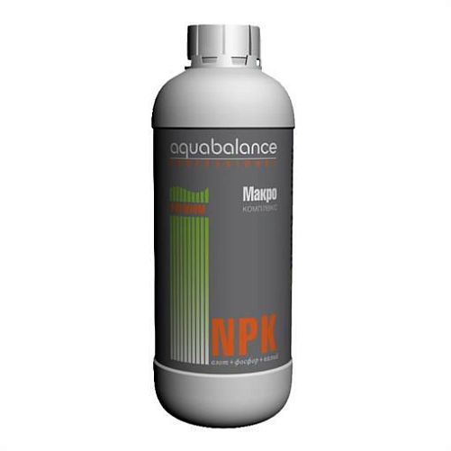 Удобрение Aquabalance "Макро-комплекс NPK" для аквариумных растений, 1 л