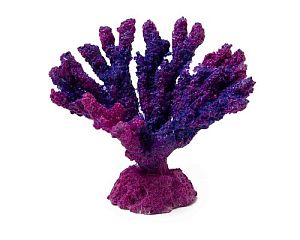 Кр-332 Коралл акабария сиреневый акрил, 9*5*7 см