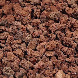 Лава Gloxy для растительного аквариума, красная, 5&minus;9&nbsp;мм, 5&nbsp;л