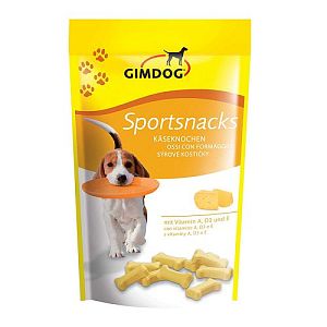 Лакомство Gimdog «Sportsnacks» дрессировочное для собак, сыр, 50 г