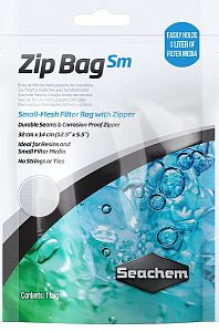 Мешок Seachem Zip Bag S для наполнителей, 32×14 см