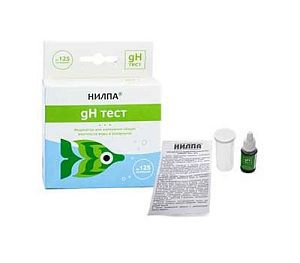 Тест gH НИЛПА для воды на общую жесткость, 15 мл