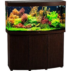 Аквариум б/у дуговой BIODESIGN ПАНОРАМА 280 (270&nbsp;л) с&nbsp;тумбой и&nbsp;комплектом оборудования