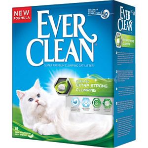 Наполнитель Ever Clean Extra Strong Clumping Scented комкующийся с ароматизатором для кошек (зеленая