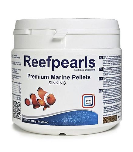 Корм DVH Reef Pearls для морских рыб, гранулы 2,0 мм, 318 г