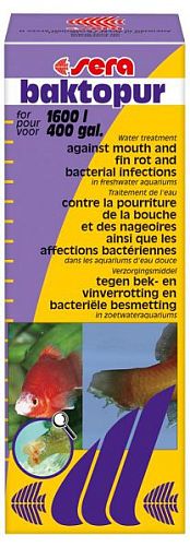 Sera Baktopur кондиционер для аквариумной воды, 100 мл