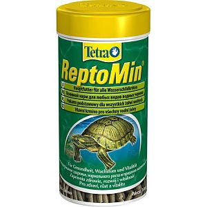 TetraReptoMin основной корм для черепах, палочки 300 мл