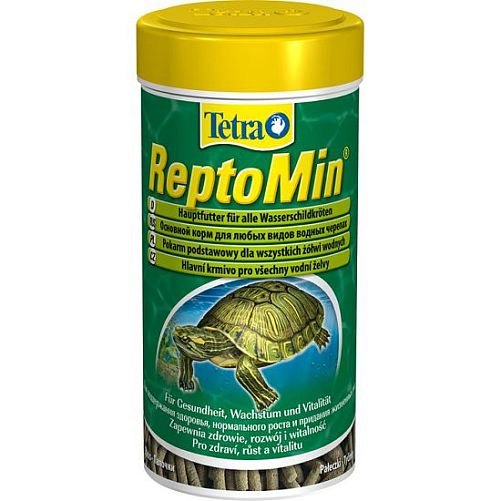TetraReptoMin основной корм для черепах, палочки 300 мл