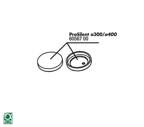 JBL Воздушный фильтр и крышка для компрессоров ProSilent a300 и a400, арт. 6056700