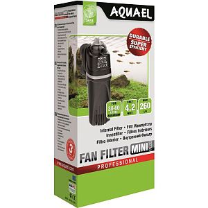 Aquael FAN-Mini plus внутренний аквариумный фильтр, 260 л/ч