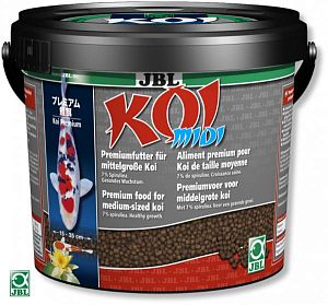 JBL Koi midi корм для карпов Кои (15−35 см), гранулы 1000 мл
