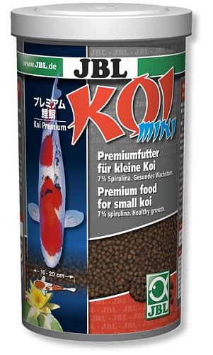 JBL Koi mini корм для молодых карпов Кои (10-20 см), гранулы 1000 мл