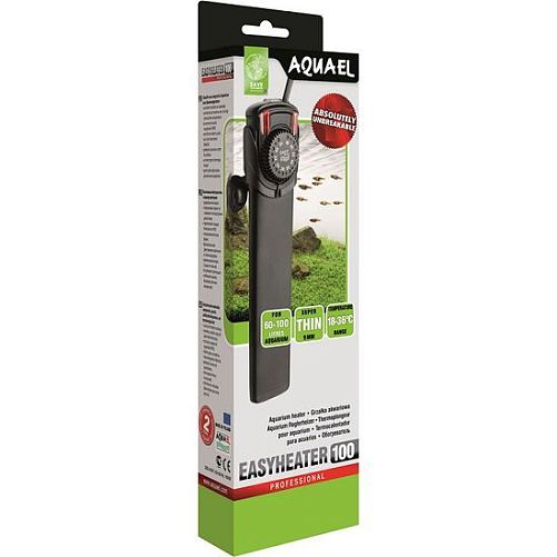 Aquael Easyheater EH-100W нагреватель для аквариума пластиковый с терморегулятором, 100 Вт