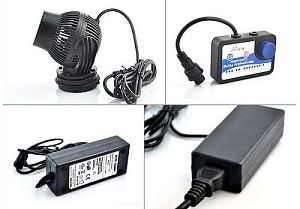 Перемешивающая помпа Jecod WP-60&nbsp;с&nbsp;контроллером, 60&nbsp;Вт, 20&thinsp;000&nbsp;л/ч, ∅94&times;140