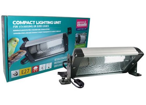 Светильник Arcadia COMPACT LIGHTING UNIT для птиц, Е27, 24 Вт, 270х150х75 мм Светильник Arcadia COMPACT LIGHTING UNIT для птиц, Е27, 24 Вт, 270х150х75 мм