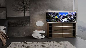 Морской аквариум с тумбой STELLEX AQUA 450, 450 л, 151х56×142 см