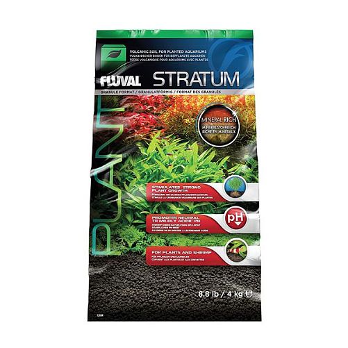 Питательный субстрат Fluval Stratum для пресных аквариумов, 4 кг