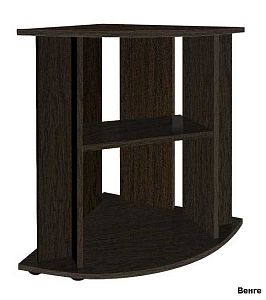 Подставка без дверок Biodesign ДИАРАМА 90 черная шагрень, влагостойкая плита ЛДСП 16 мм, 53х53×74 см