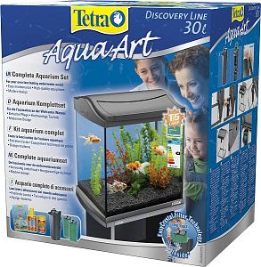 Tetra AquaArt Goldfish Discover Line аквариумный комплект, черный, 30&nbsp;л