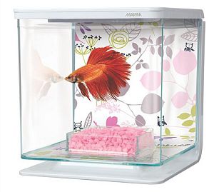 Marina Betta Kit Floral аквариум пластиковый, 2&nbsp;л