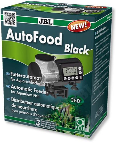 JBL AutoFood BLACK автоматическая кормушка для аквариумных рыб, черная