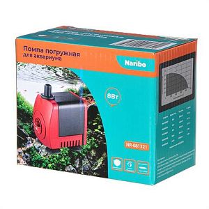Помпа погружная Naribo 8&nbsp;Вт, 650&nbsp;л/ч, высота подъема 0,9&nbsp;м