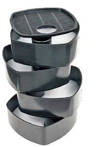 Внешний канистровый фильтр SunSun HW-3000&nbsp;с&nbsp;UV&nbsp;стерилизатором, скимером и&nbsp;регулировкой мощности, 30&nbsp;Вт, 1200&minus;3000&nbsp;л/ч