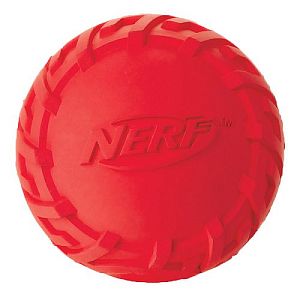 Мяч Nerf резиновый пищащий, серия «Шина»