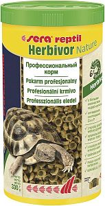 Корм Sera REPTIL PROFESSIONAL HERBIVOR для растительноядных рептилий, 1 л