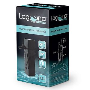 Фильтр внутренний мини Laguna, 2,5&nbsp;Вт, 180&nbsp;л/ч, до&nbsp;30&nbsp;л