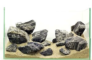 Набор камней GLOXY «Зебра» разных размеров