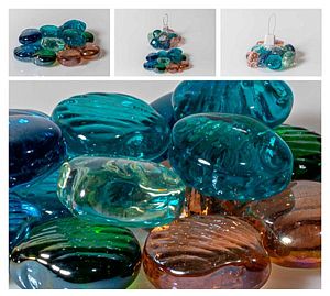 Марблсы Barbus в сетке МИКС ракушки 17−19 мм, 200 г